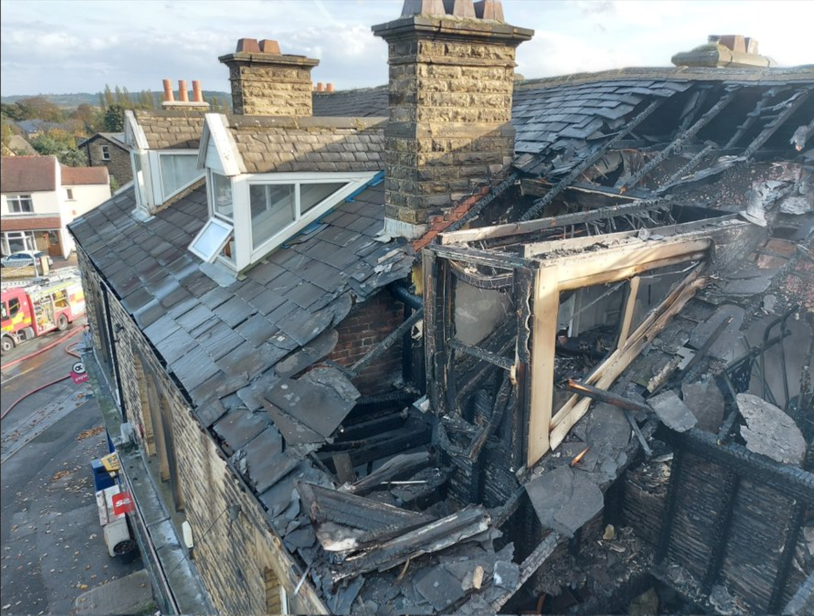 Tumble dryer fire at Milfield