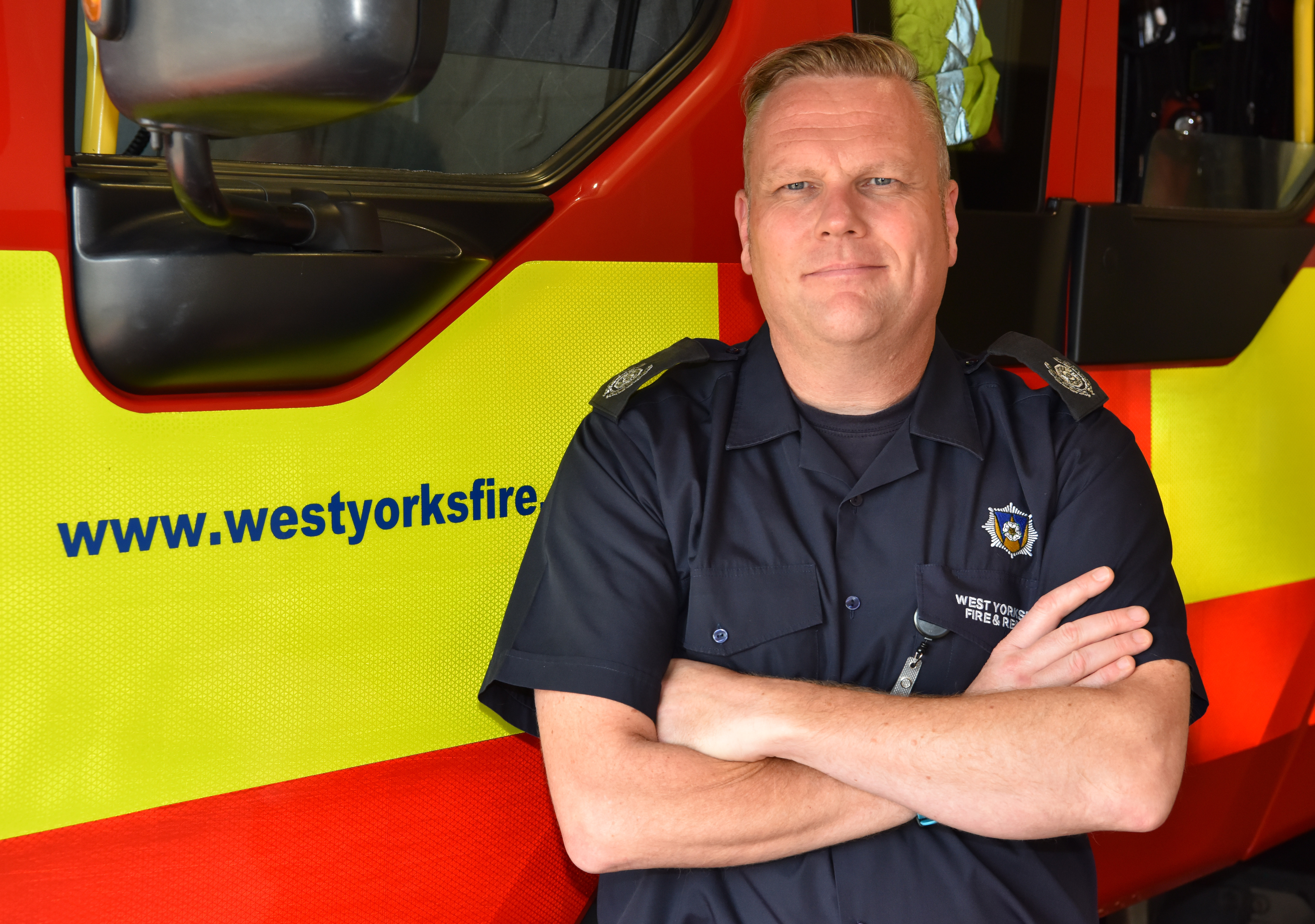 Leeds District Commander Toby May