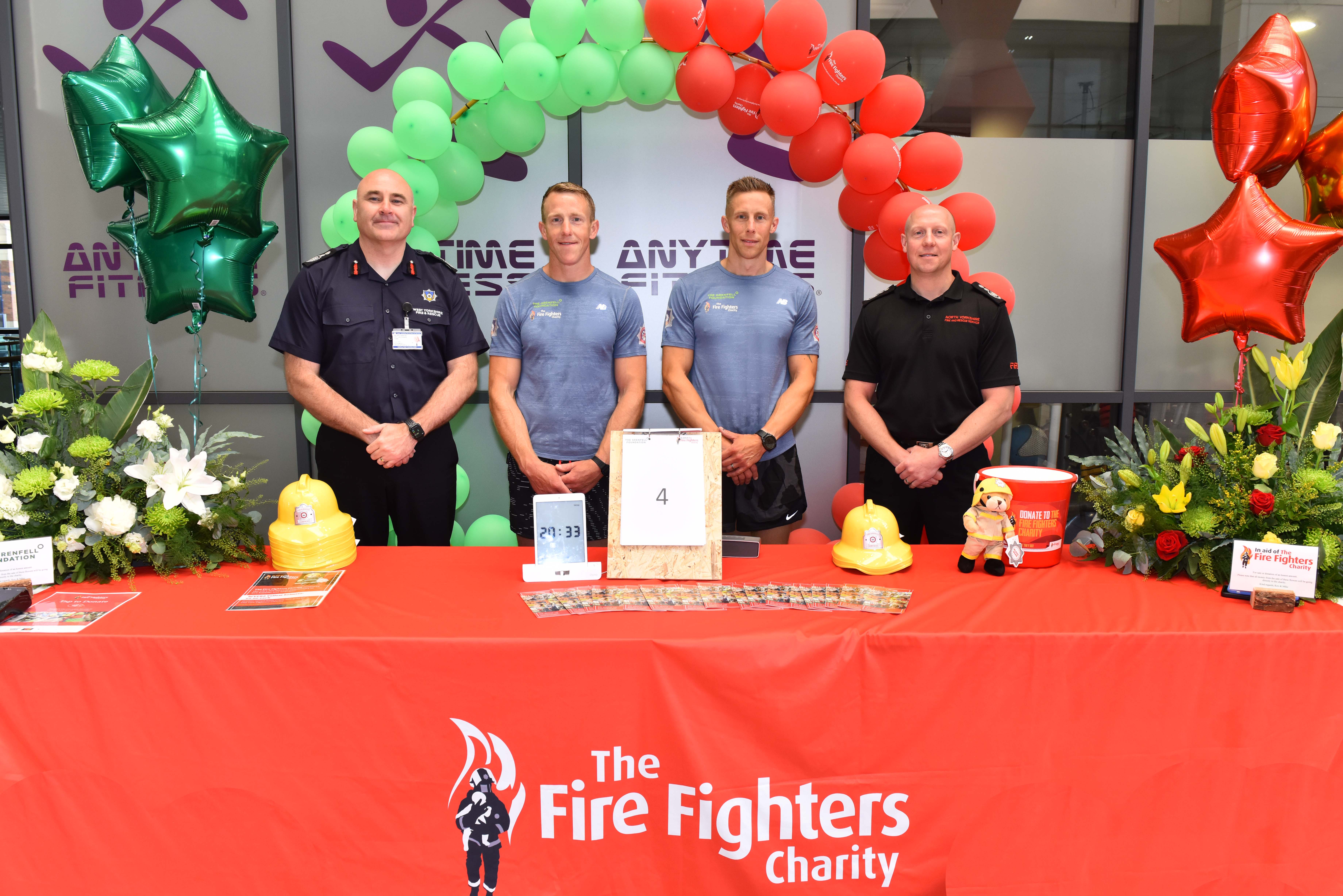 Mike and Kev Sutcliffe took on the challenge of climbing Bridgewater Place tower in Leeds 