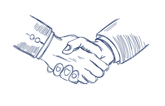 WYFRS Illustration Handshake