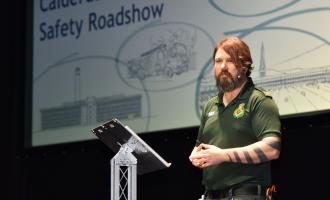 Calderdale Road Safety Roadshow Paramedic