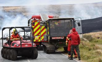 Fires at Marsden Moor