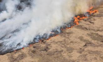 Fires at Marsden Moor