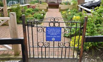 Allotment at Silsden Fire Station