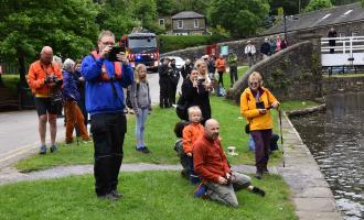 WYFRS staged a scenario for Boat Safety Week