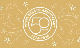 WYFRS Golden Anniversary. 50 years. 1974-2024