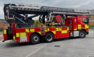 Fire aerial ladder platform