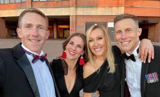 Kev, Abigail, Gemma and Mike