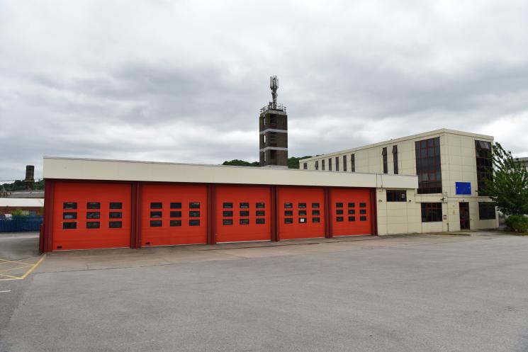 Keighley fire station.