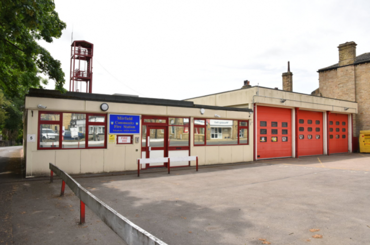 Photograph of Mirfield Fire Station.