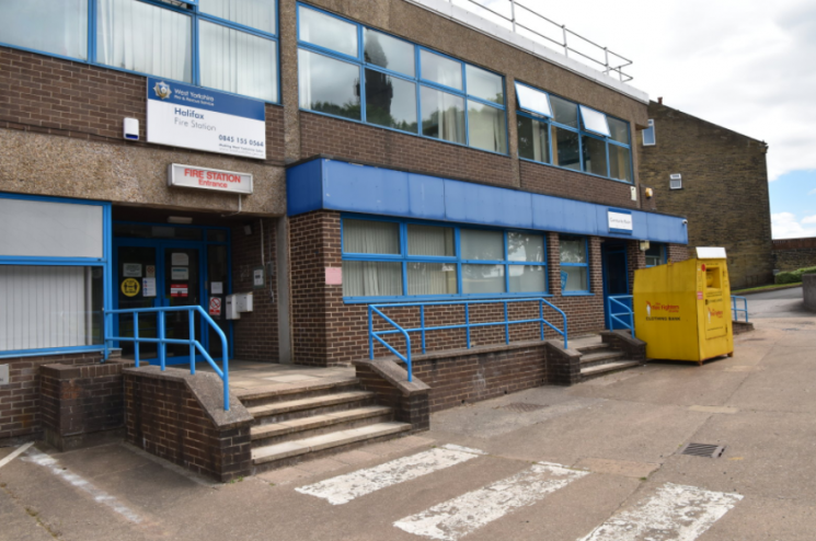 Photograph of Halifax Fire Station.