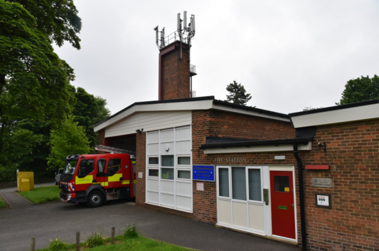 Photograph of Skelmanthorpe Fire Station.