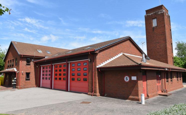 Garforth Fire Station.