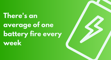 There's an average of one battery fire every week