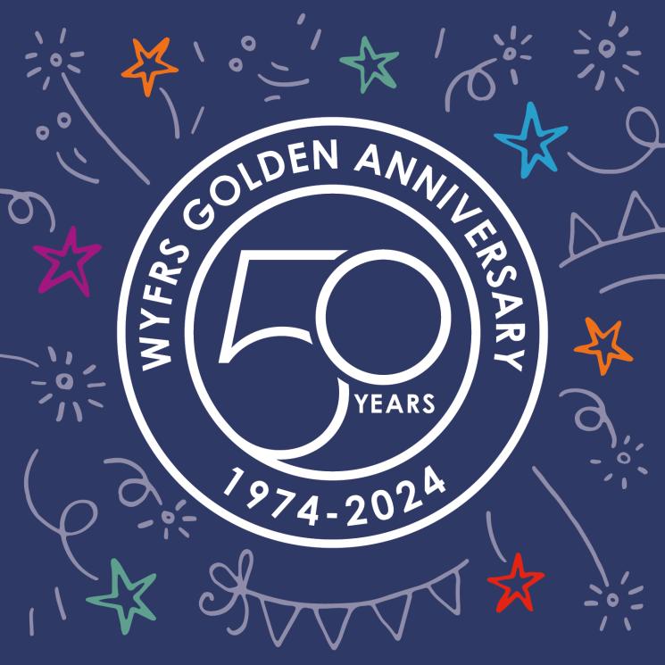 WYFRS Golden Anniversary. 50 years. 1974-2024
