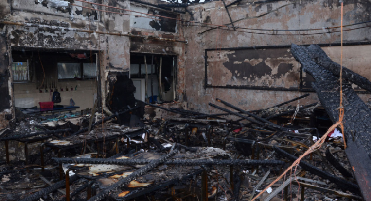 Ash Green Primary School after Aaron Foster caused £4.5m of damage