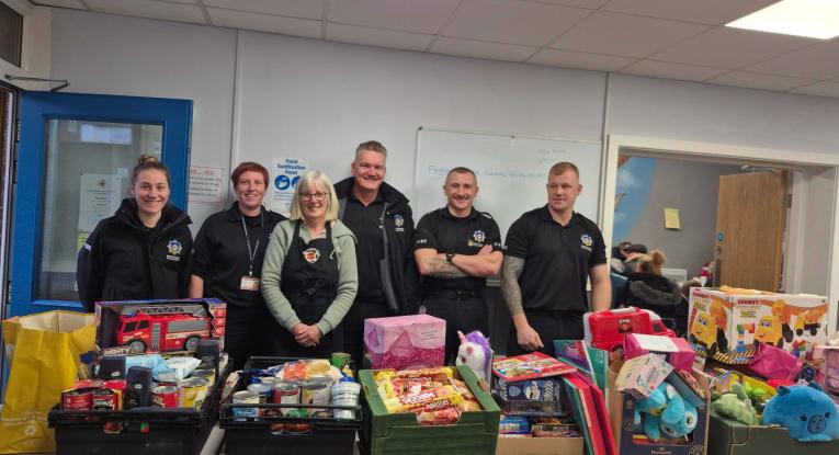 Pontefract Blue at the Pontefract Community Kitchen