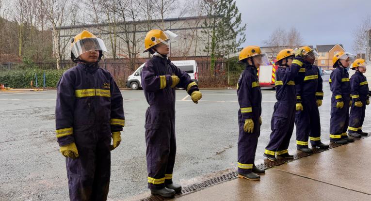 Young people on the ReAction Programme